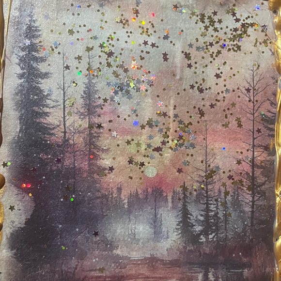 “At Dusk” mixed media art piece - Picture 4 of 6